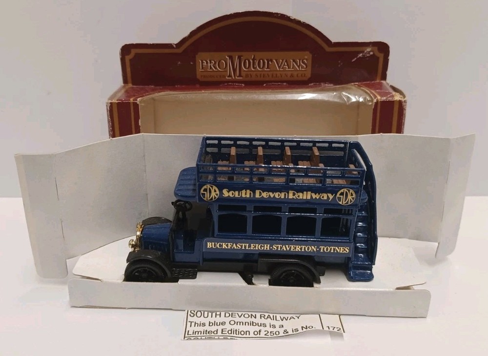 SOUTH DEVON RAILWAY LTD EDITION BUS BUCKFASTLEIGH BOXED