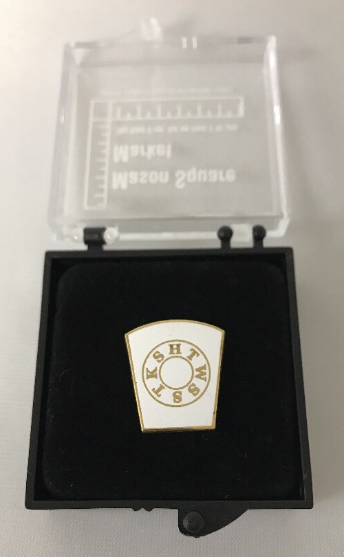 Freemason Masonic HRAM Lapel Pin