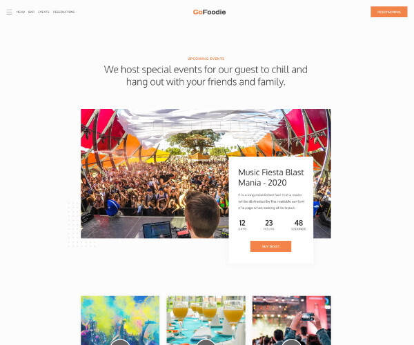 Premium Wordpress Elementor Template Kit Bundle | Food & Drink theme