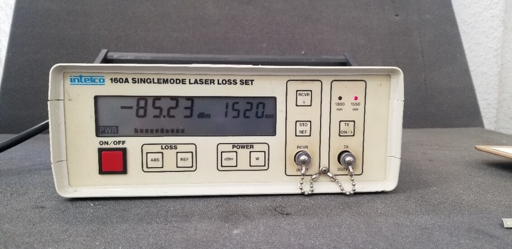 INTELCO 160A  Singlemode Laser Loss Set