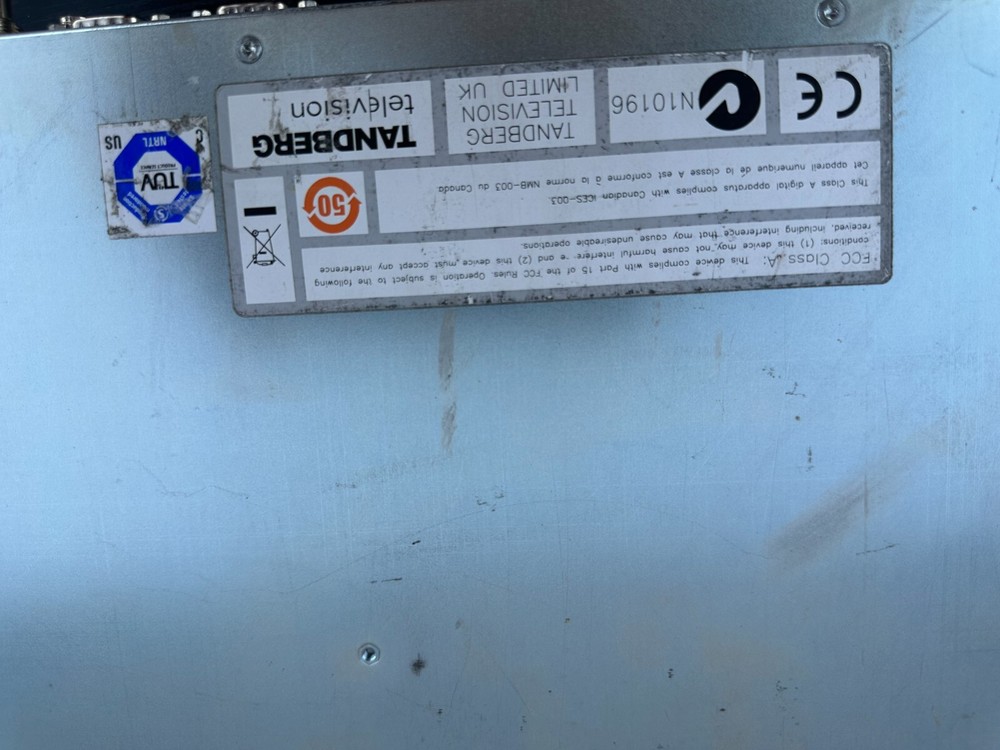 Tandberg Ericsson RX1290 DVB-S/S2/ASI IRD RF Satellite SAT RECEIVER DECODER