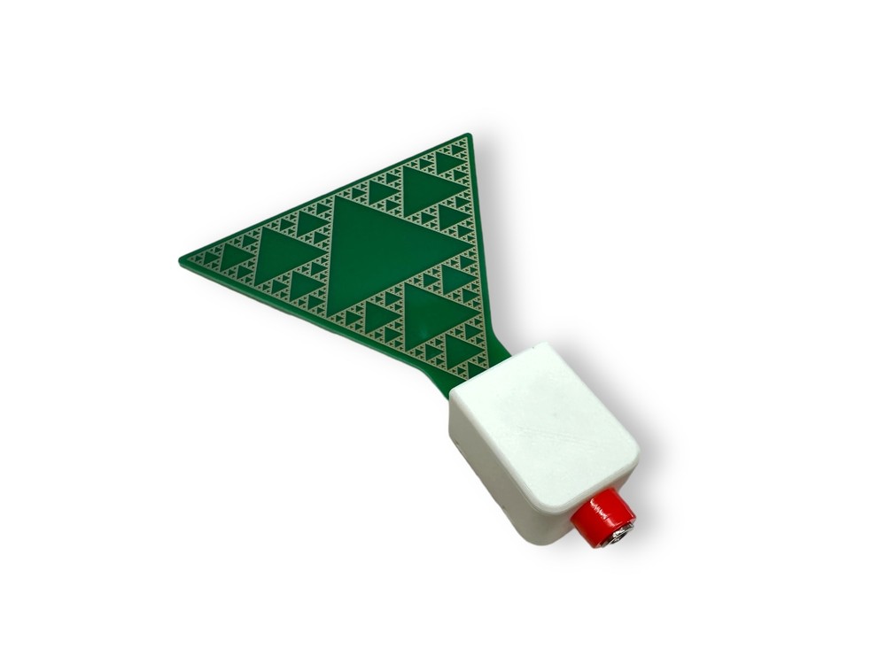 Electroculture fractal antenna module for enchanced plant growth