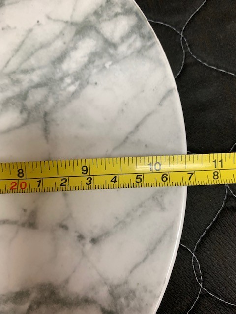 Royal Norfolk 10.5" Marble Design Dinner Plate