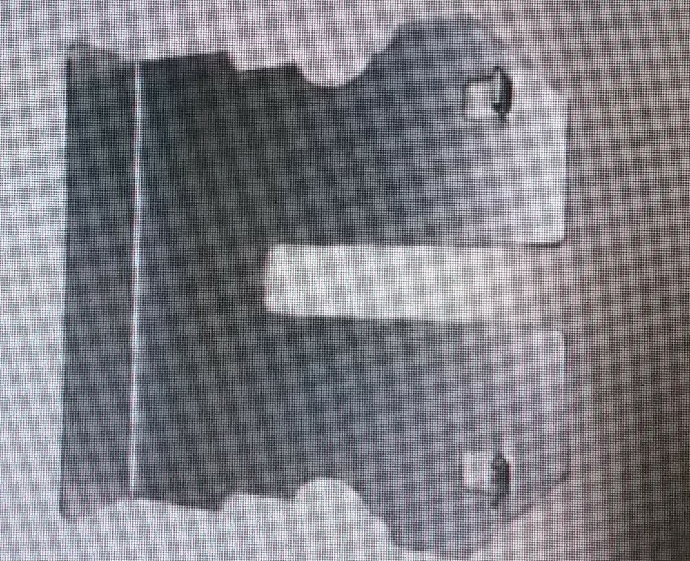 BETTER PACK 500 REPLACEMENT PART UPPER TAPE PLATE FM12EL