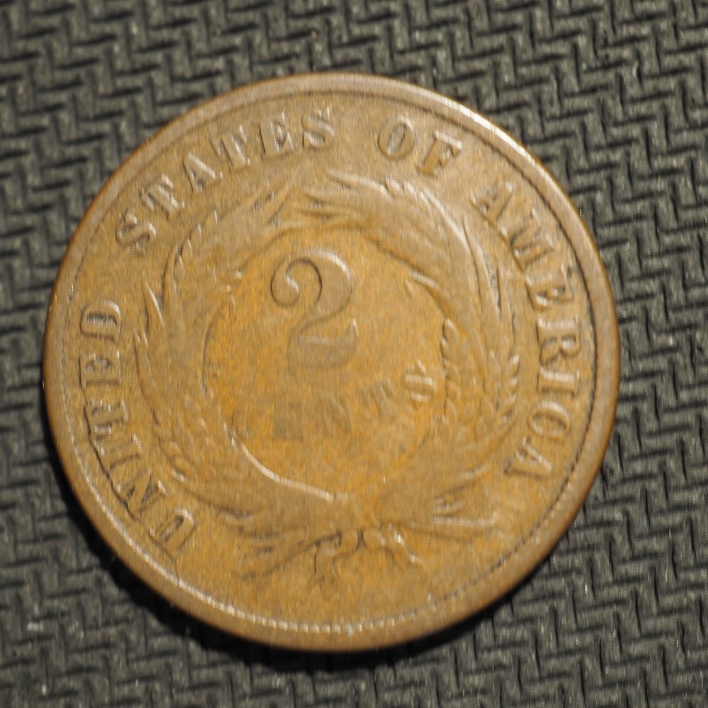 1867 2 CENT ***NICE COIN!*** - FREE SHIPPING! X5940