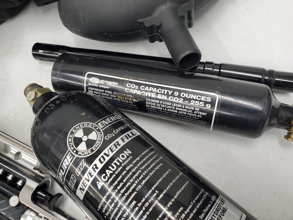 Java Spyder Compact Paintball Gun With Expansion Chamber Barrel Feeder