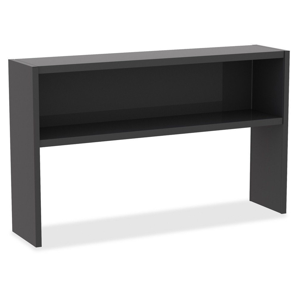 Lorell LLR79170 Charcoal Steel Desk Stack-on Hutch 60"