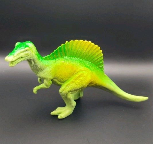 Vintage Spinosaurus Dinosaur Hard Plastic