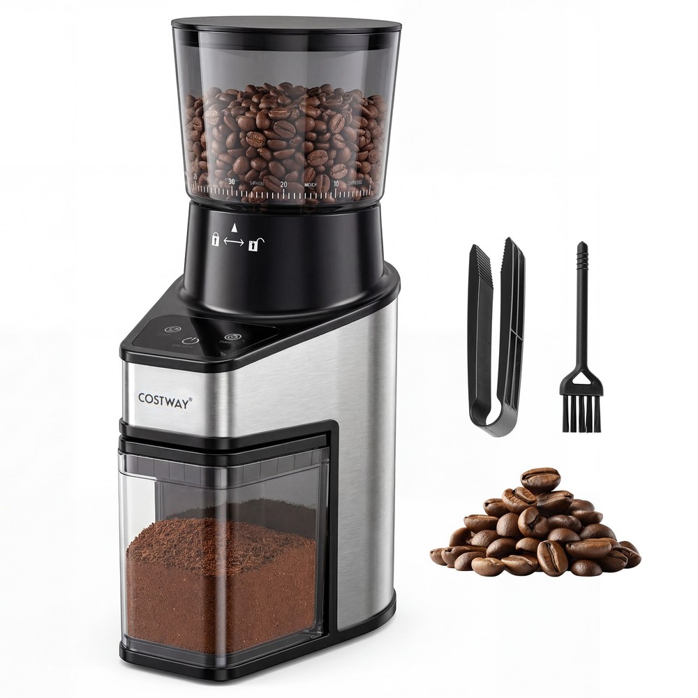 Coffee Grinder, Electric Coffee Bean Grinder with 60 Precise Grinding Settings