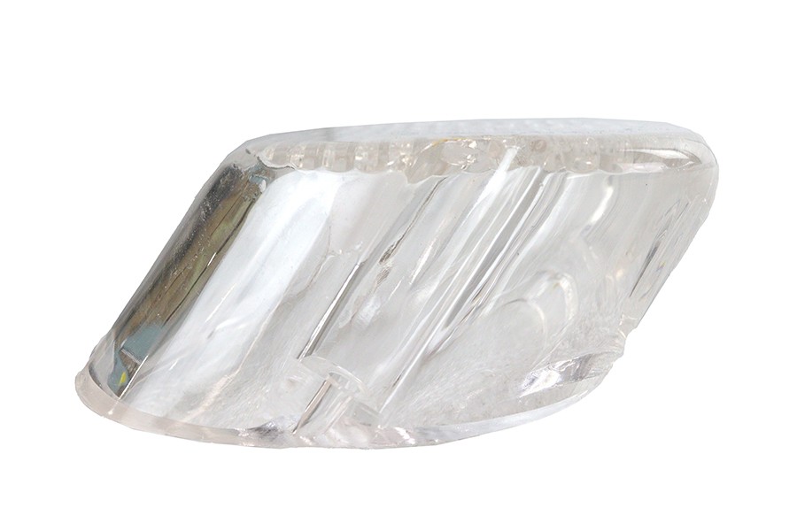 Tail Lamp Lens Laydown Horizontal Slim Style Clear for Harley-Davidson