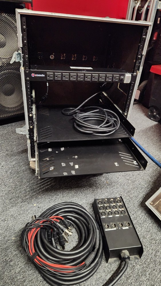 Rack Case with Casters - Pro Audio