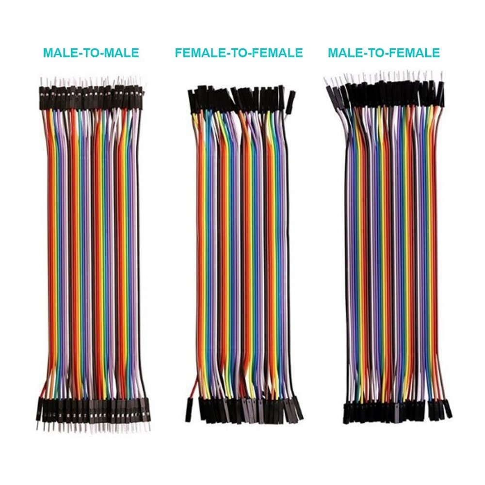 120pcs Multicolored Jumper Wires For Prototyping Electronic Projects Arduino Esp