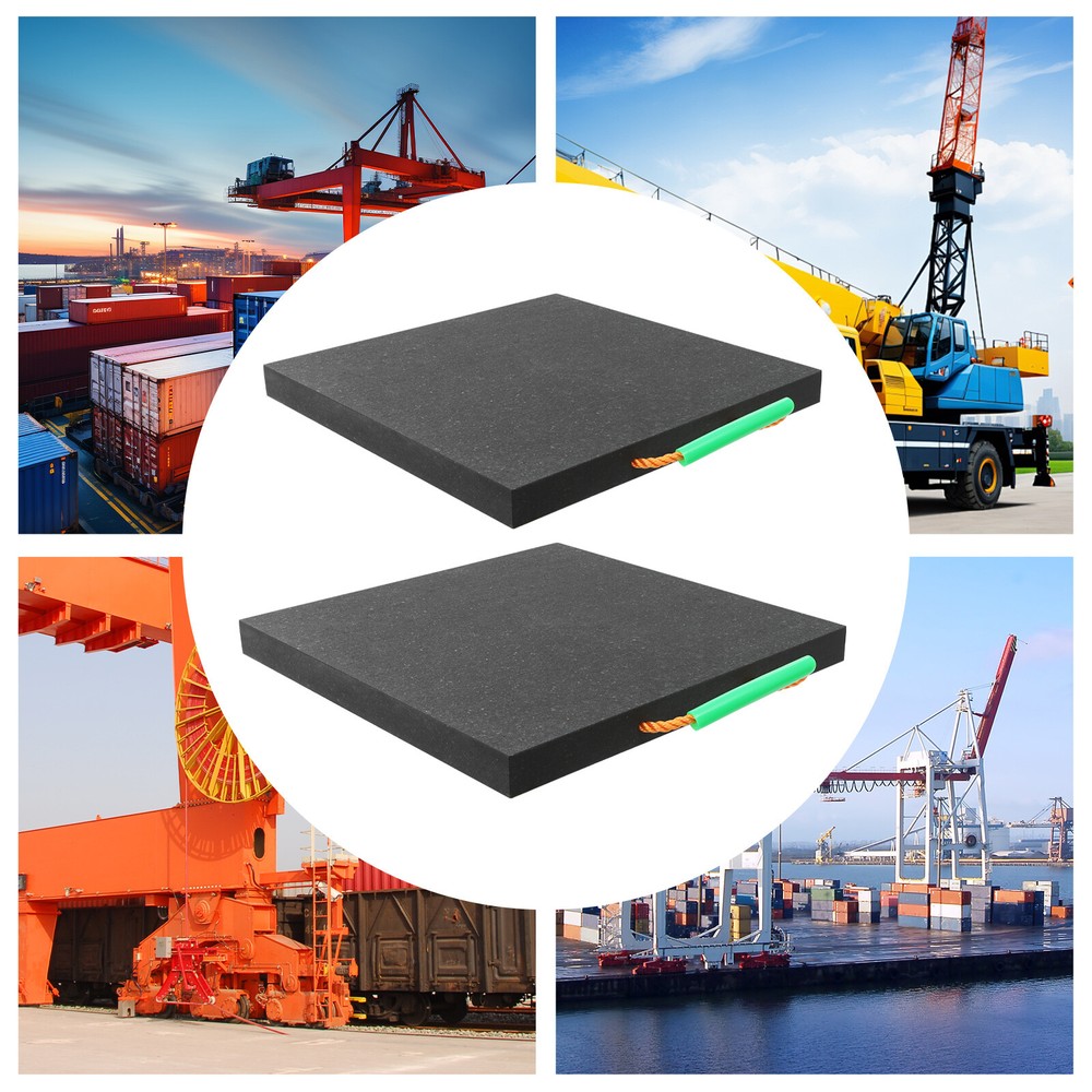 2pcs Medium Size Support Pads Heavy Duty Stabilizing Blocks 5-80T Support Pads