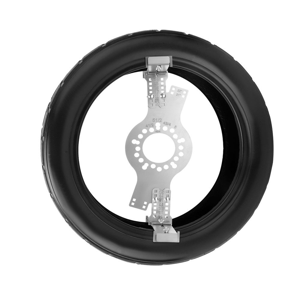 Wheel Fitment Testing Tool, Tire Size Fit Test Measuring Mockup, 5-Lug Pattern