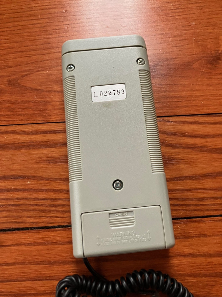 A.W. Sperry SLM-110 Digital Light Meter w/ Sensor, Manual & Case