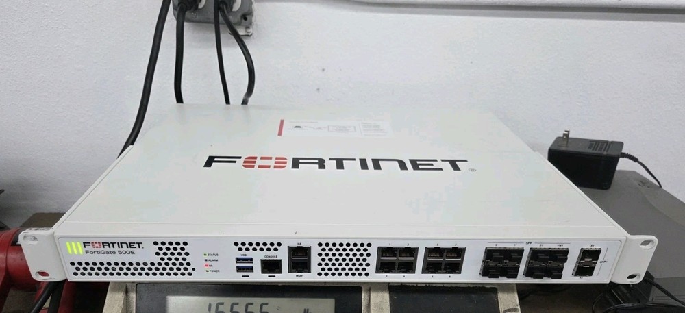 Fortinet FG-500E Fortigate-500E Network Security Firewall Initialized USED