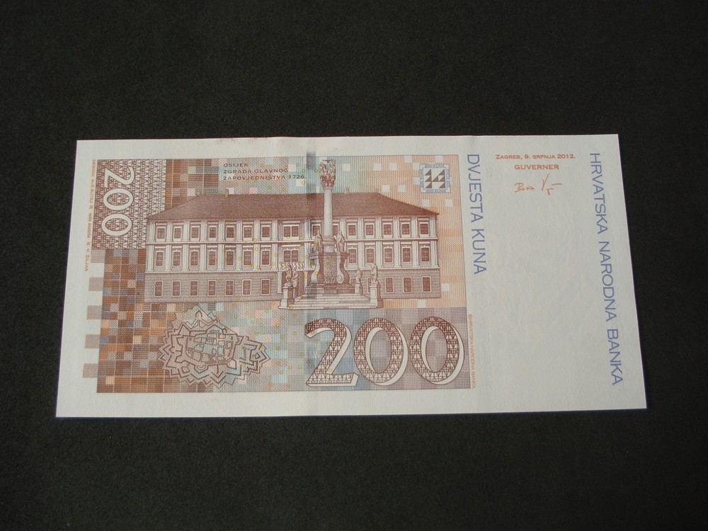 Croatia, 200 Kuna, 2012, UNC