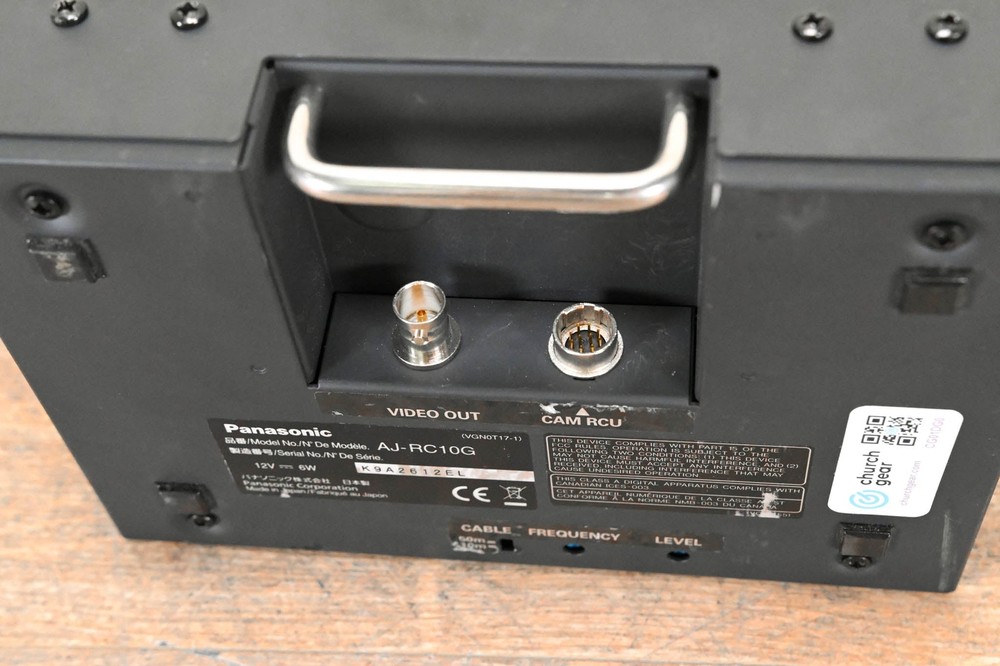 Panasonic AJ-RC10G Remote Control Unit CG01DG0