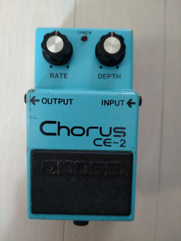 BOSS CE-2 Chorus Boss Chorus Guitar Effects Pedal Working Used