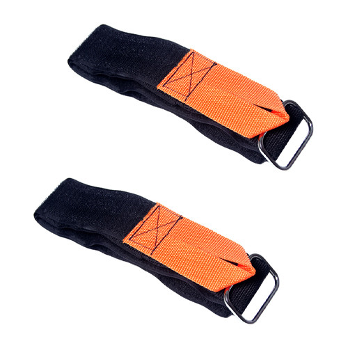 Universal Straps Adhesive Straps Double Side Tape with Loop 2 Packs