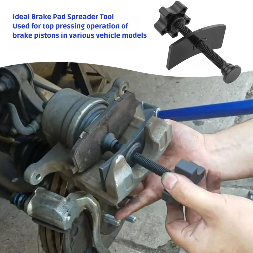 Heavy Duty Brake Pad Spreader Tool – Ergonomic Piston Caliper Compression