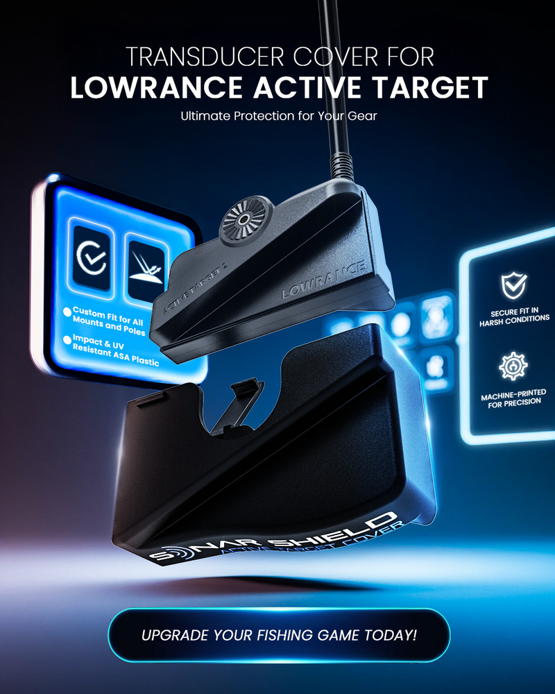 Lowrance Active Target Two Transducer Cover - Sonar Shield Protection