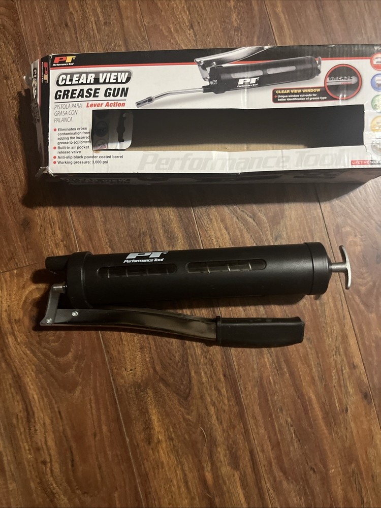 Performance Tools Clear View Grease Gun W54293