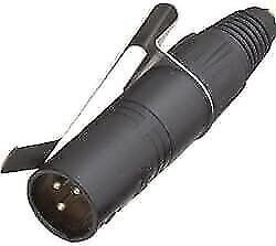 DAD6001BC MicroDot to XLRM Adapter