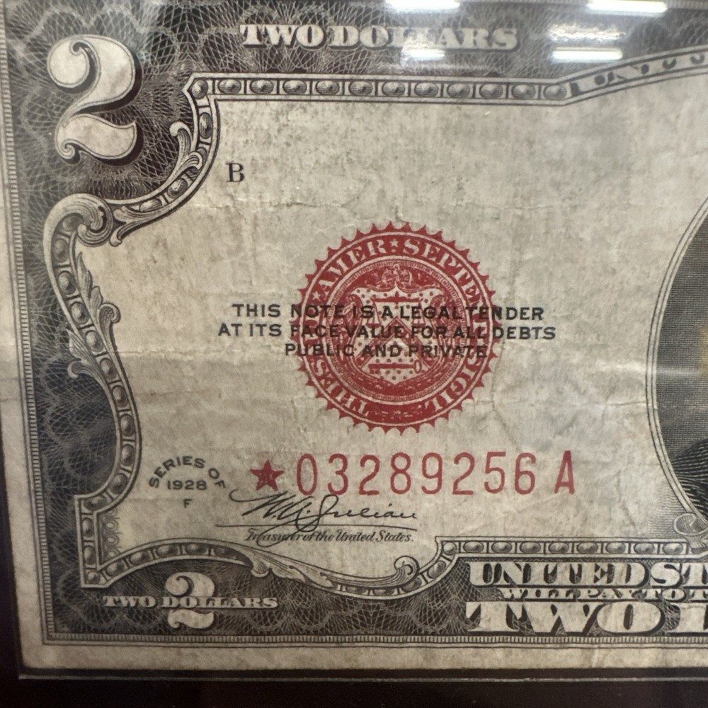 1928D,F,G $2 RED SEAL STAR ⭐️ NOTES