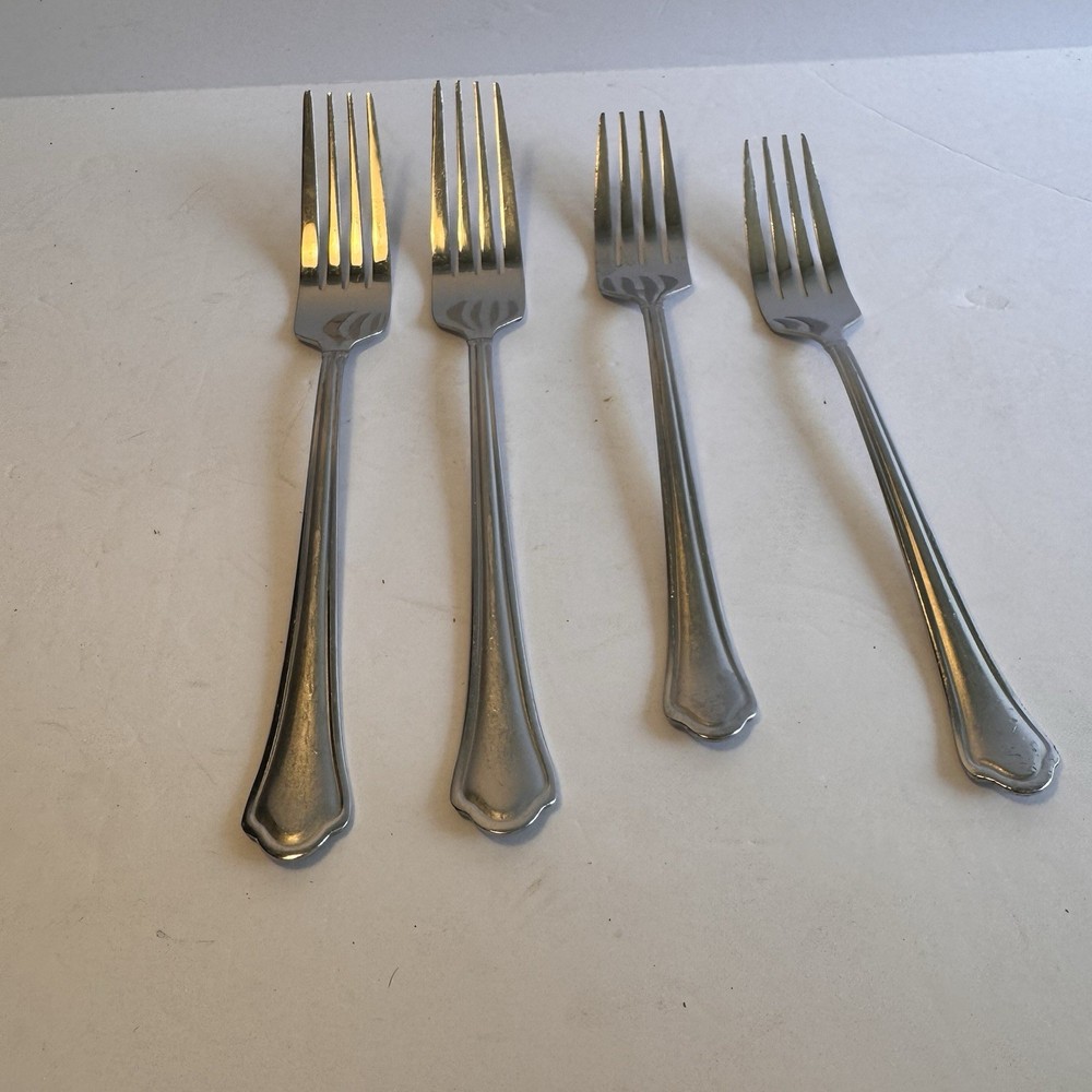 4 Pfaltzgraff Forks 18/0