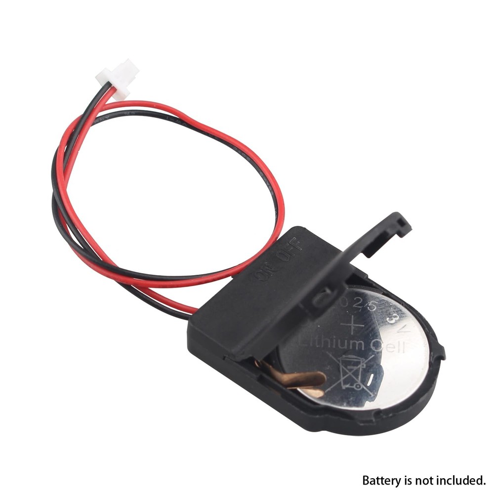 2pcs RTC Battery Case Real Time Clock Holder Compatible with Raspberry Pi 5