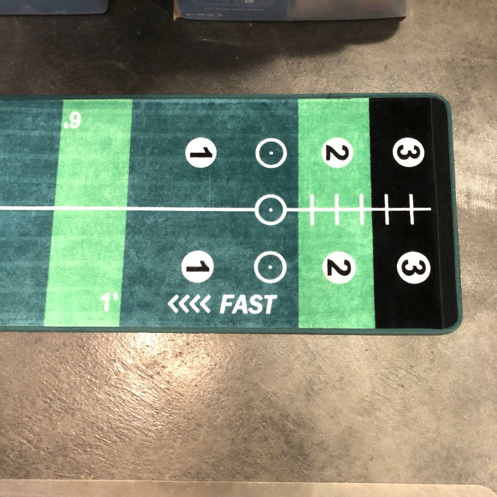 VariSpeed Golf Putting System - Practice 4 Different Speeds On One Mat Preowned