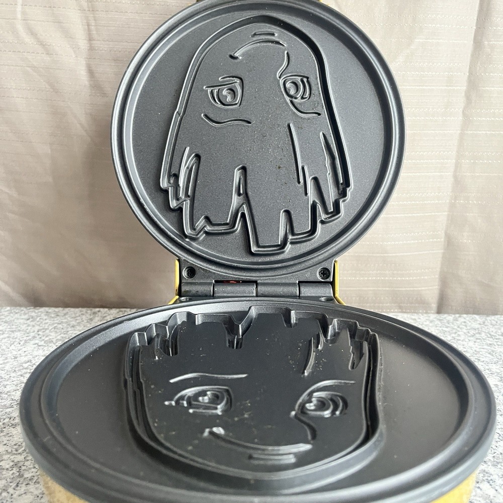 Marvel Groot Waffle Maker & Nostalgia Red Donut Hole Cake Pop Baker Bundle Set