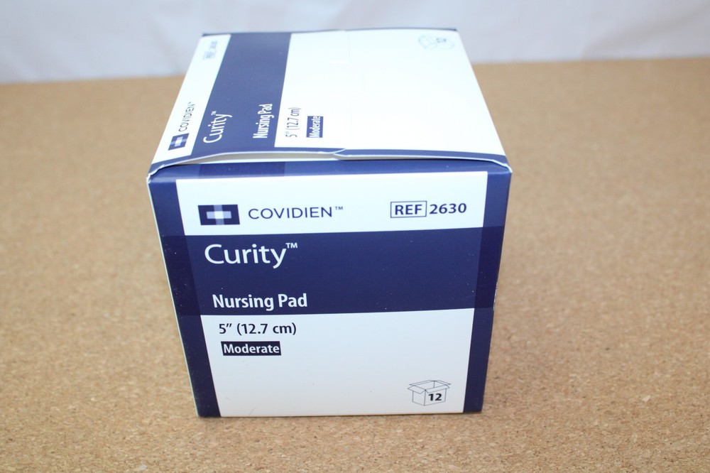 Curity Nursing Pad - 5" Size (Pack of 12) - Moderate