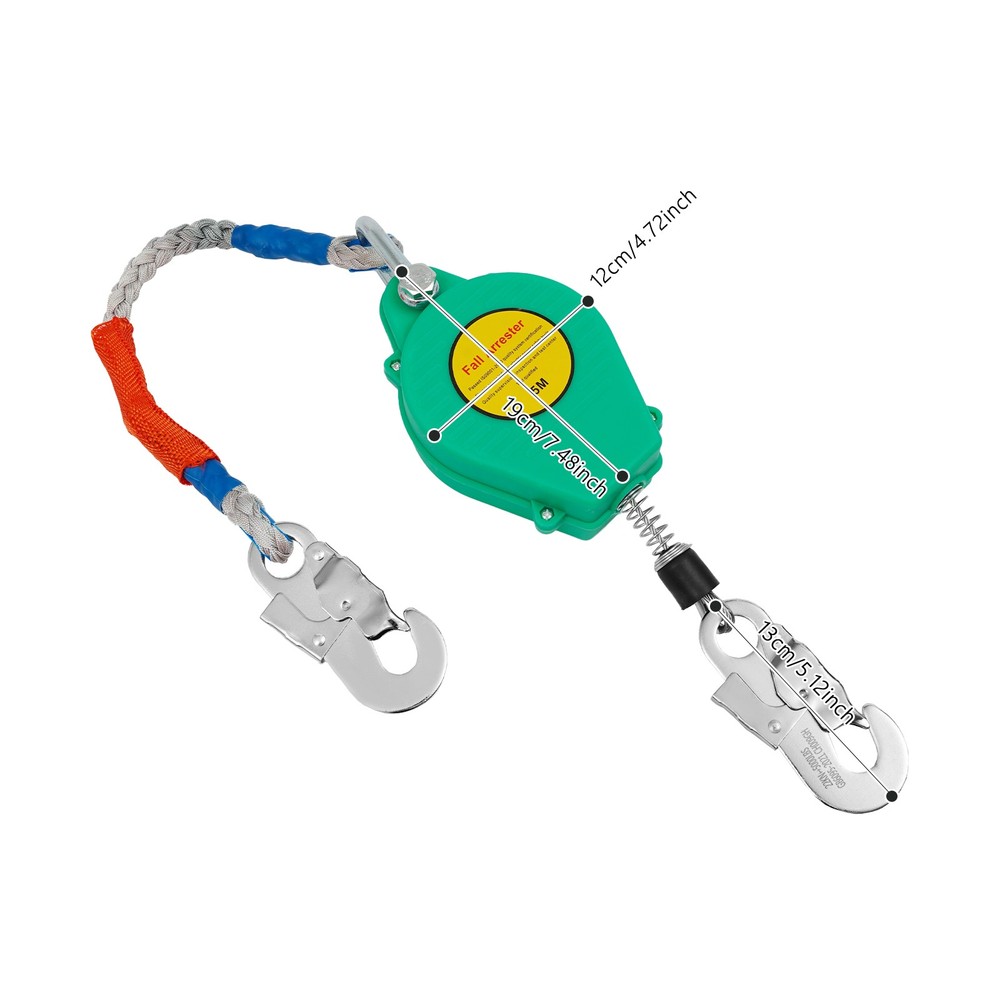 5 m-Range Self-Retractable Fall Arrester,Fall Arrest Protector