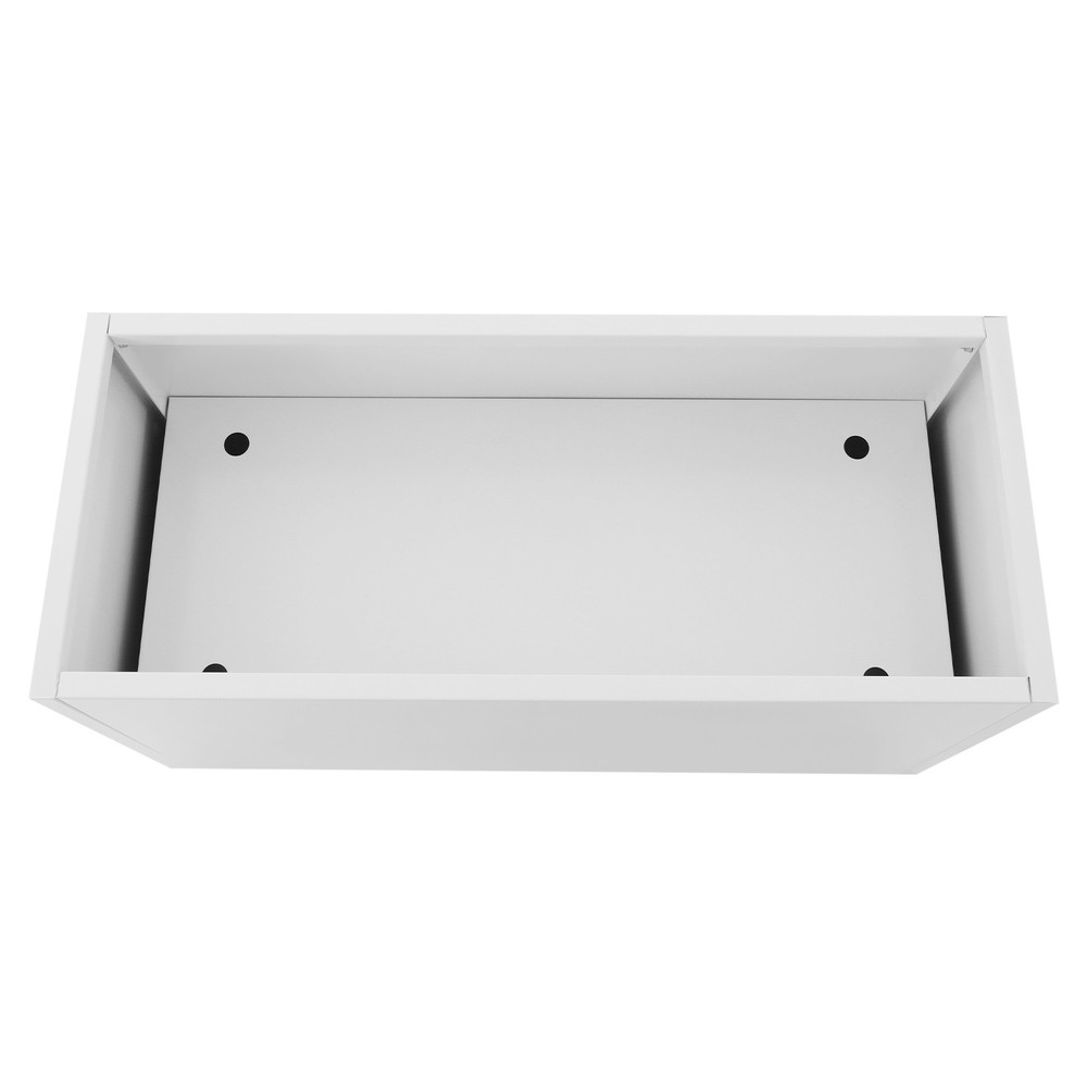 Metal Planter Box with Removable Insert Shelf and Drainage Holes