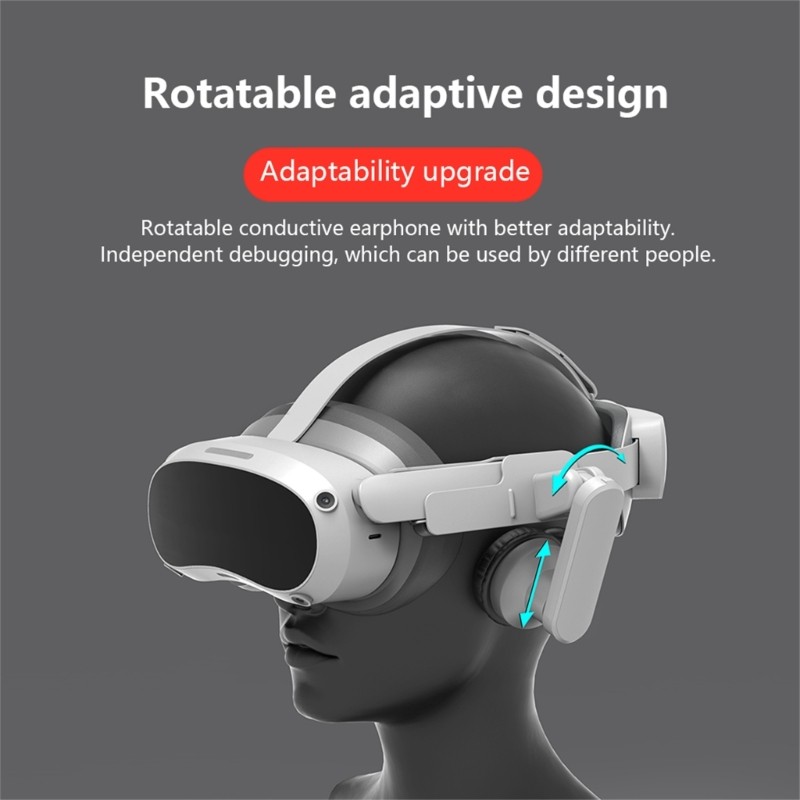 Ear Muffs Enhancing Sound Solution for Pico4 VR Headset Improve Sound Effect