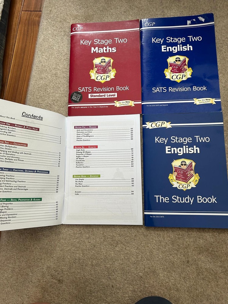 cgp key stage 2 revision books