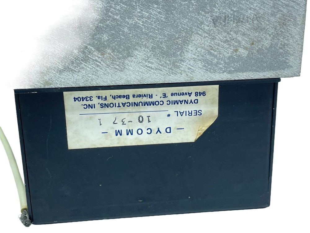 Vintage Dynamic Communications Power Supply CDE 2M FM / P1416