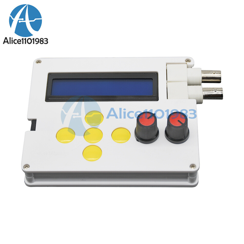 1602LCD DC4-10V DDS Function Signal Generator Square Wave Adjustable 1Hz-500K
