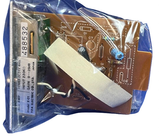 TOA Module X-01, TOA 900 Series Line Input Module - NEW!