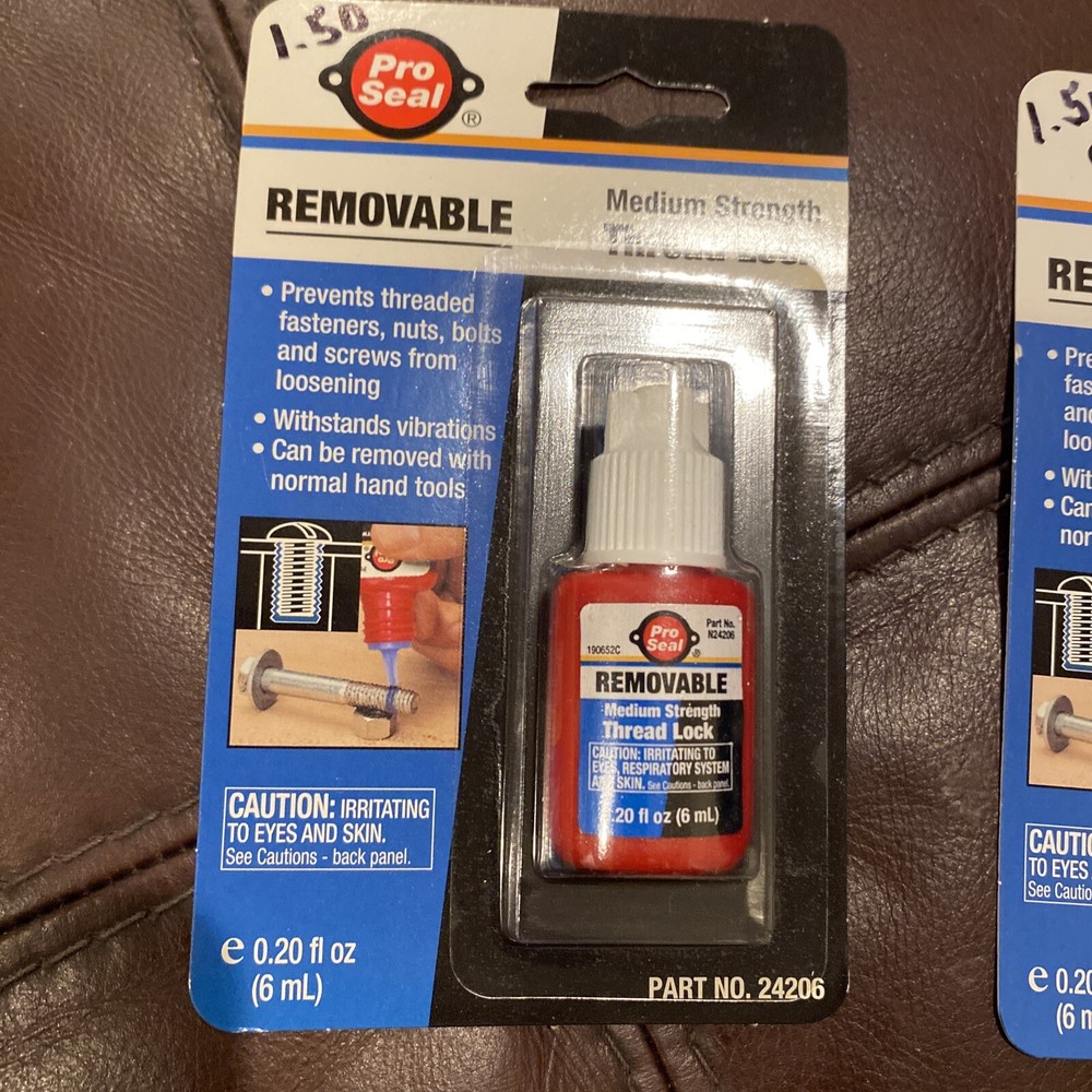 Pro-Seal 24206 Black .2 Ounce Thread Lock