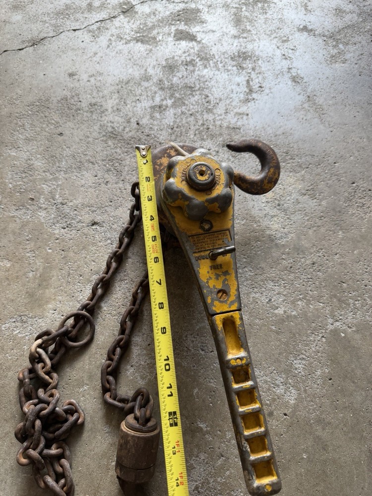 Tugit 3/4 Ton Ratchet Chain Hoist