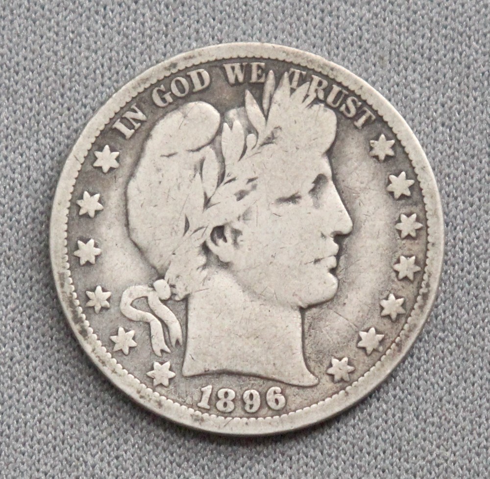 1896 O Barber Half Dollar - BHA314