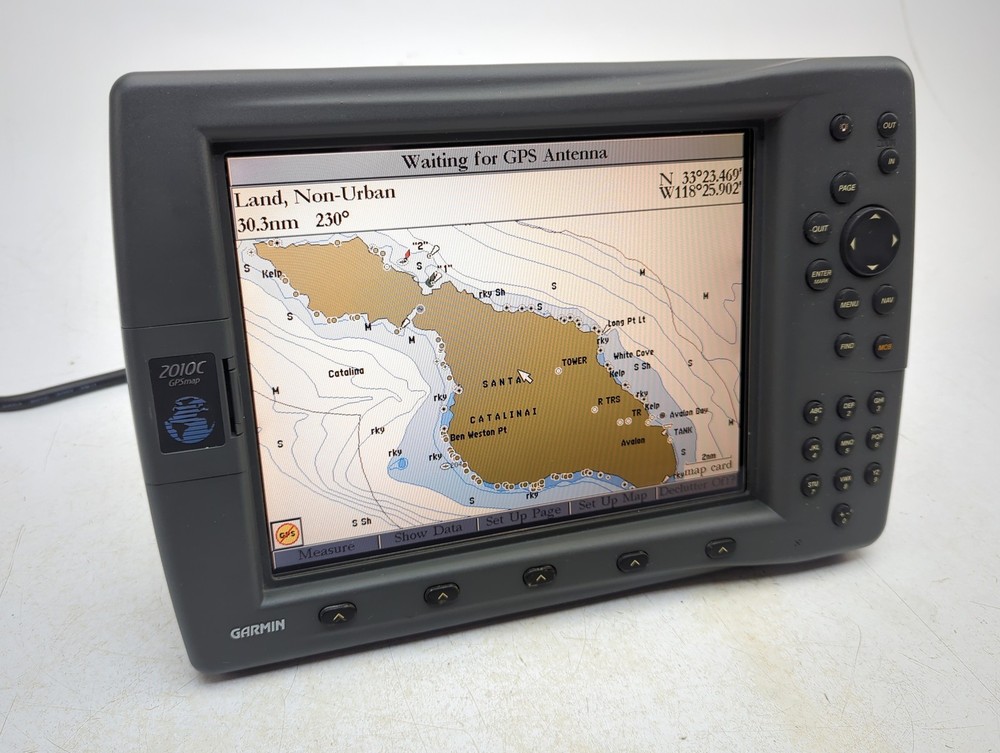 Garmin GPSMAP 2010C Boat Marine 10.4" Color GPS Chartplotter Display