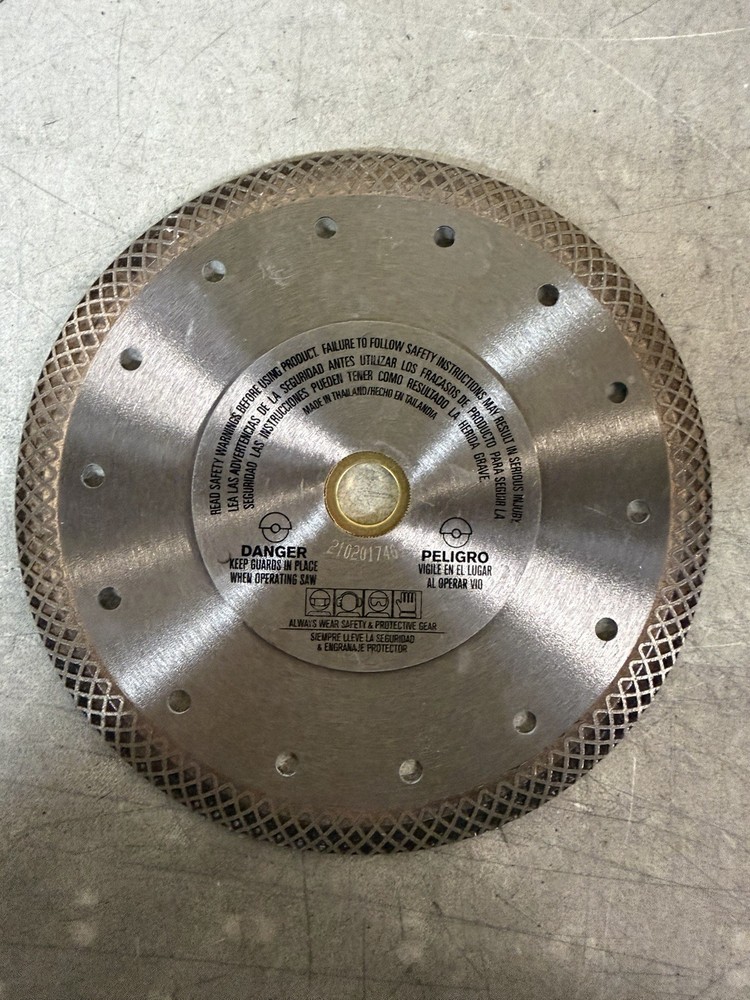 NEW (Open Box) Rigid Diamond Edge 7” Tile Blade HD-CM70P