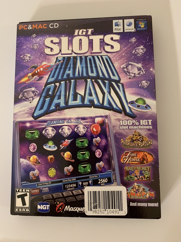 IGT Slots Diamond Galaxy PC/Mac 2012 Authentic Slots
