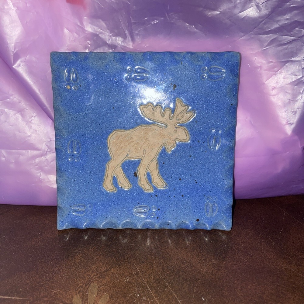 Moose Coater/tile From Collection Circle - Nature Collection