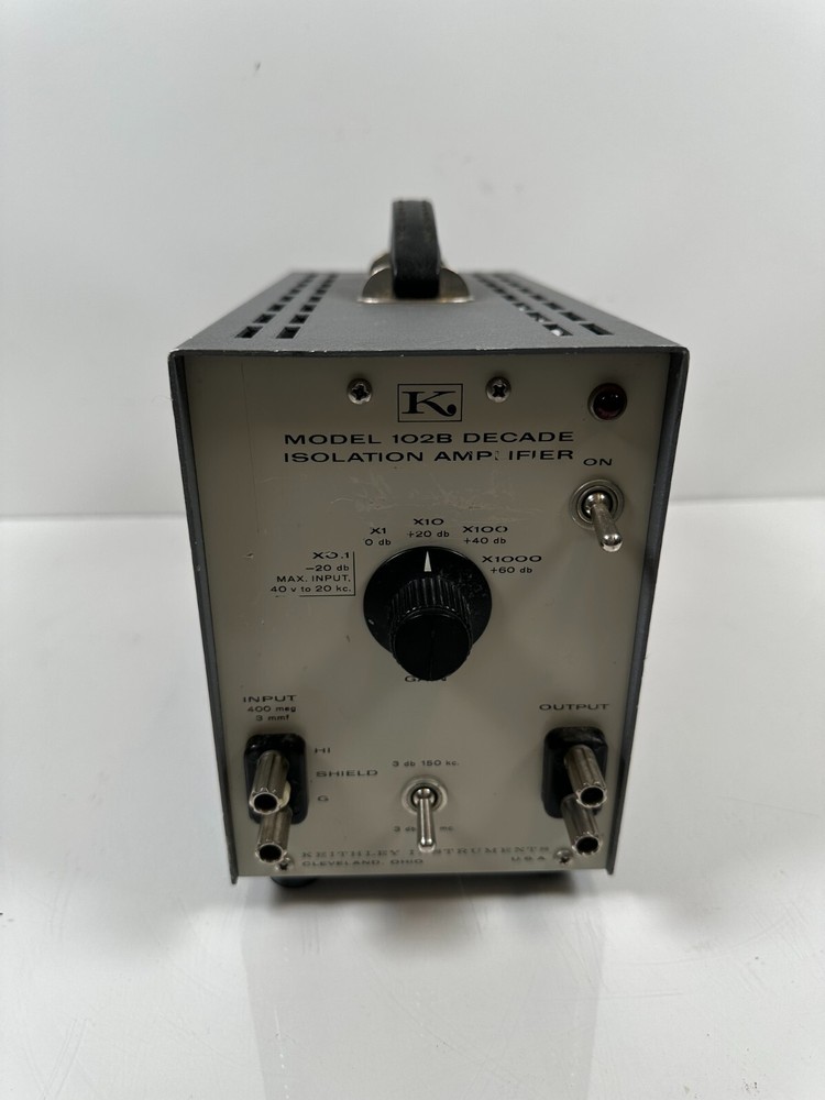 Keithley Decade Isolation Amplifier, Model 102B