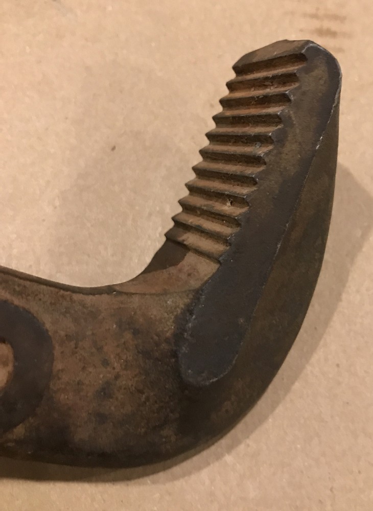 Genuine Ridgid 18" Hook Jaw and Nut Threaded Ring